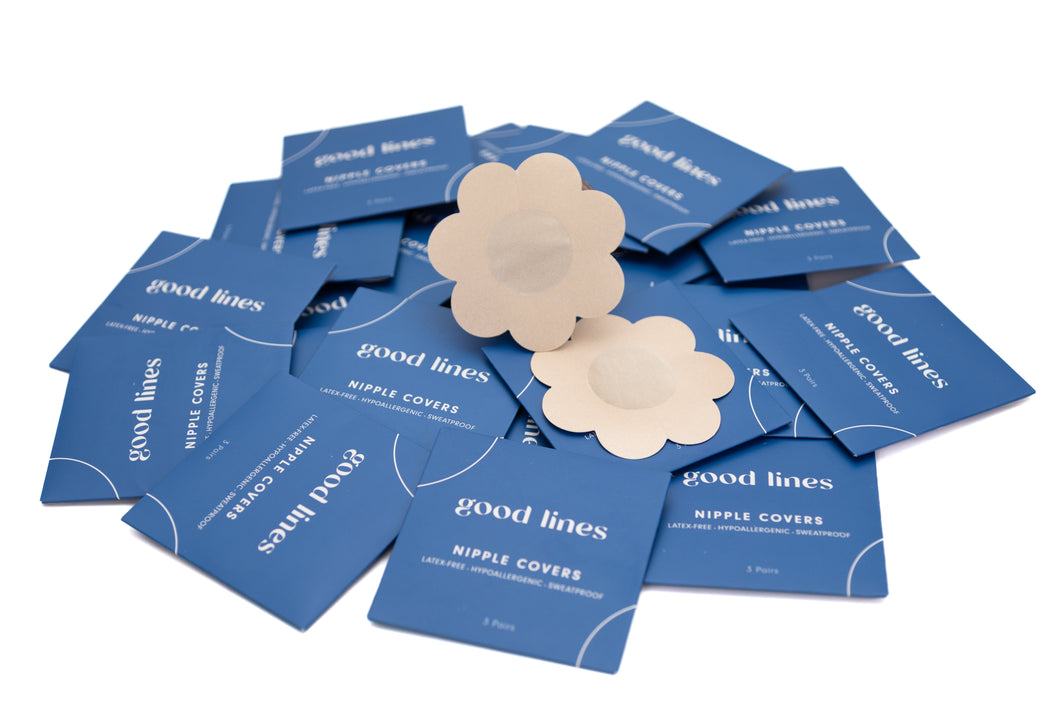 Wholesale Gentle Remove Nipple Covers - 24 Pack