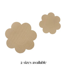 Load image into Gallery viewer, Floral-shaped nipple covers, two sizes available four inch and 3 inch. 